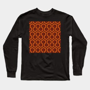 Hix's Hexagon carpet print Long Sleeve T-Shirt